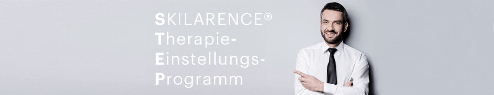 Skilarence Therapie STEP Banner