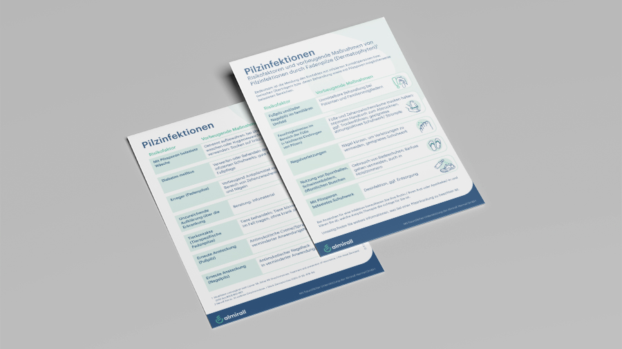 Mockup Pilzinfektionen