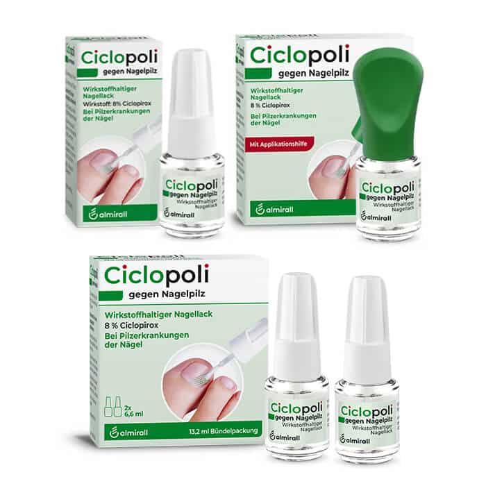ciclopoli gegen nagelpilz
