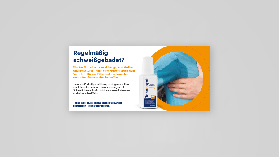 Tannosynt fluessig Hyperhidrosis